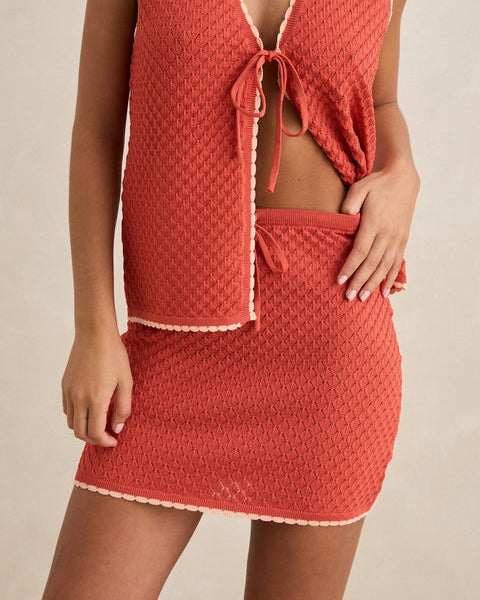 Gigi Knit Mini Skirt