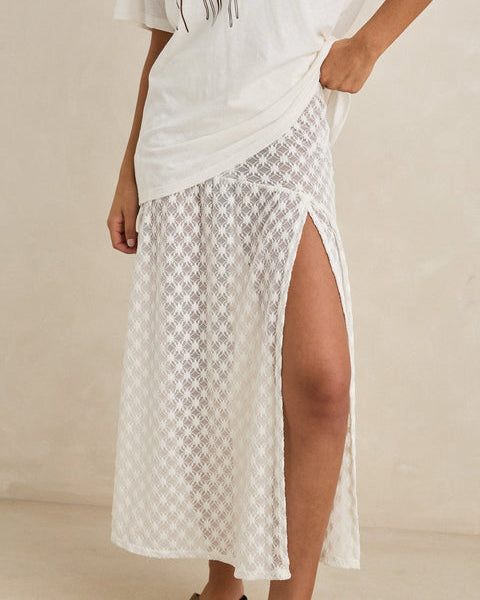 Gigi Lace Maxi Skirt