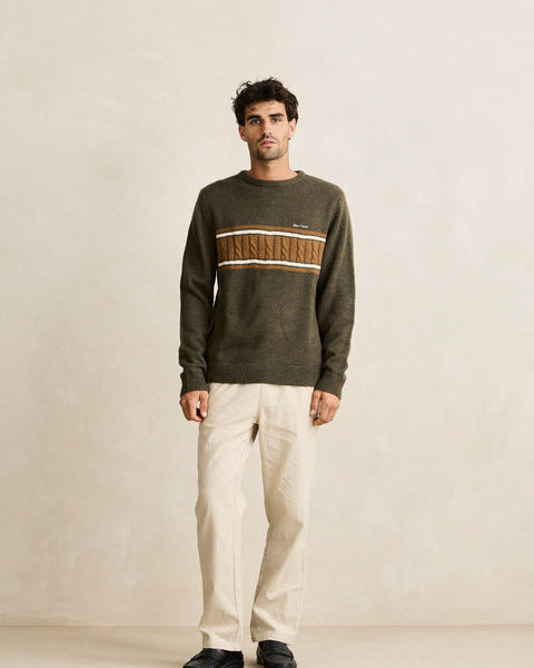 Mohair Stripe Knit