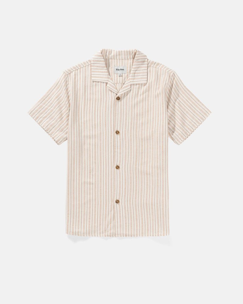 Vacation Stripe Short Sleeve Shirt