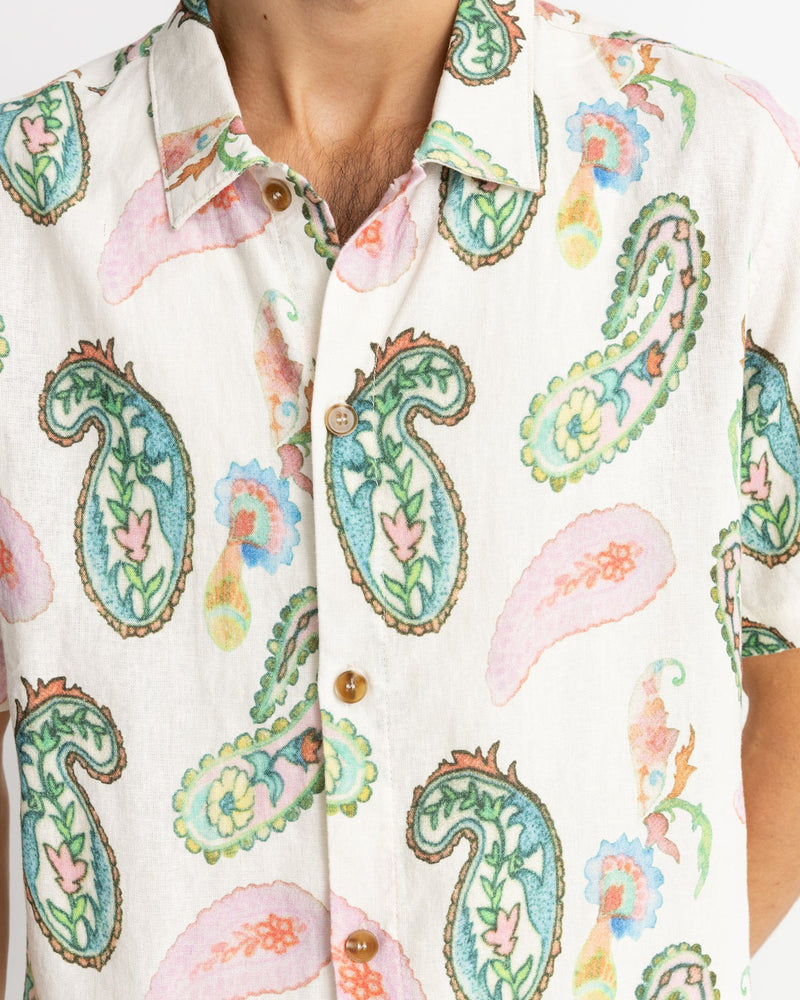 Brooklyn Paisley Short Sleeve Shirt