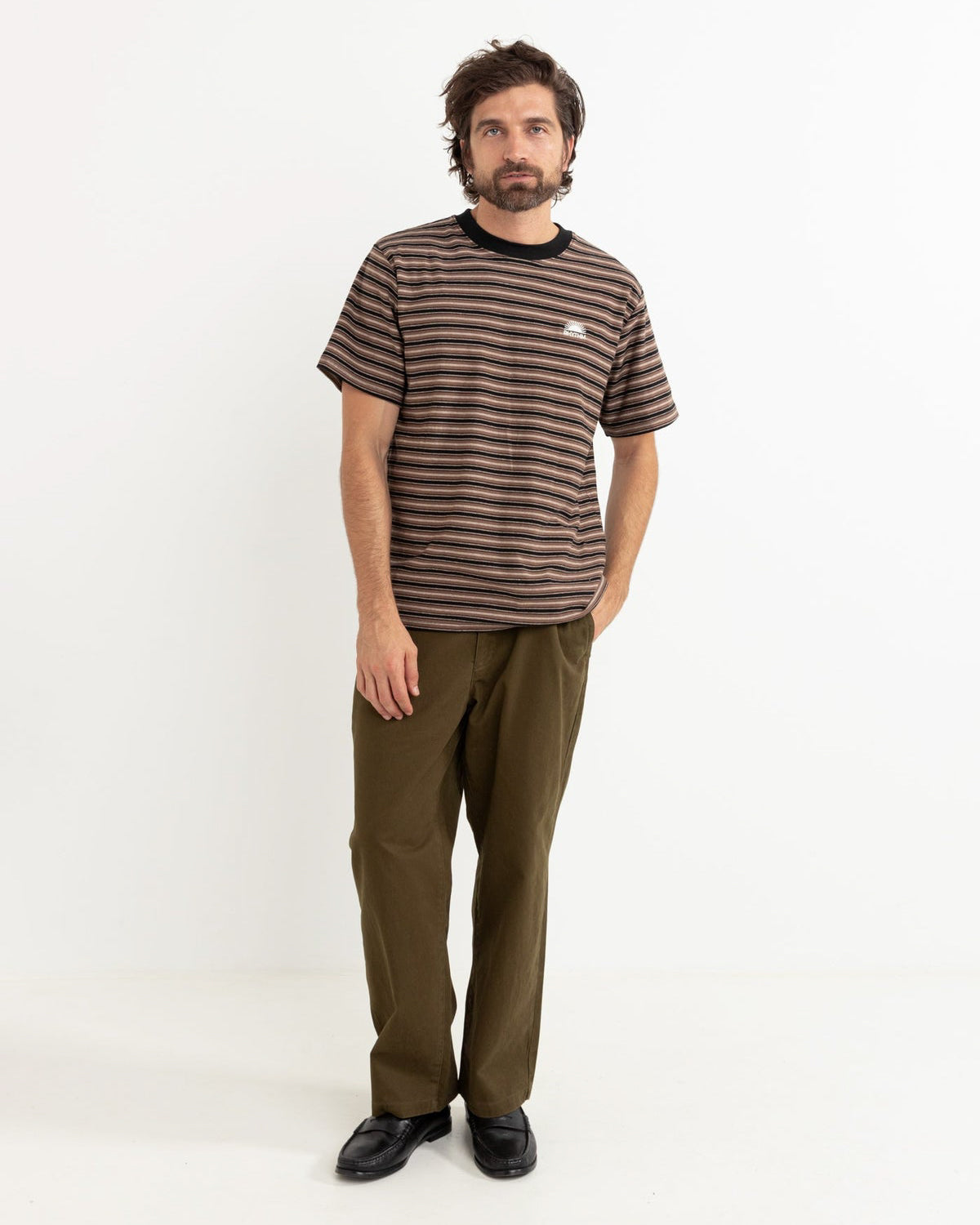 Vintage Stripe Short Sleeve Tee