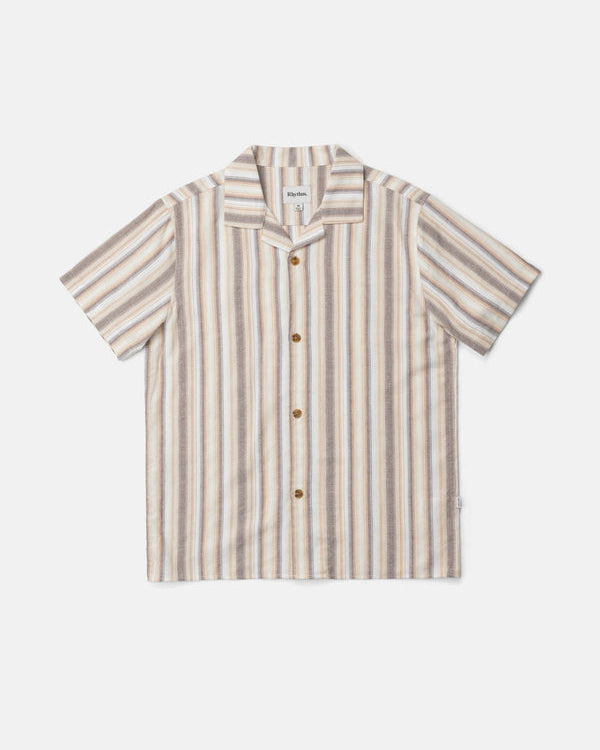 Vacation Stripe Short Sleeve Shirt