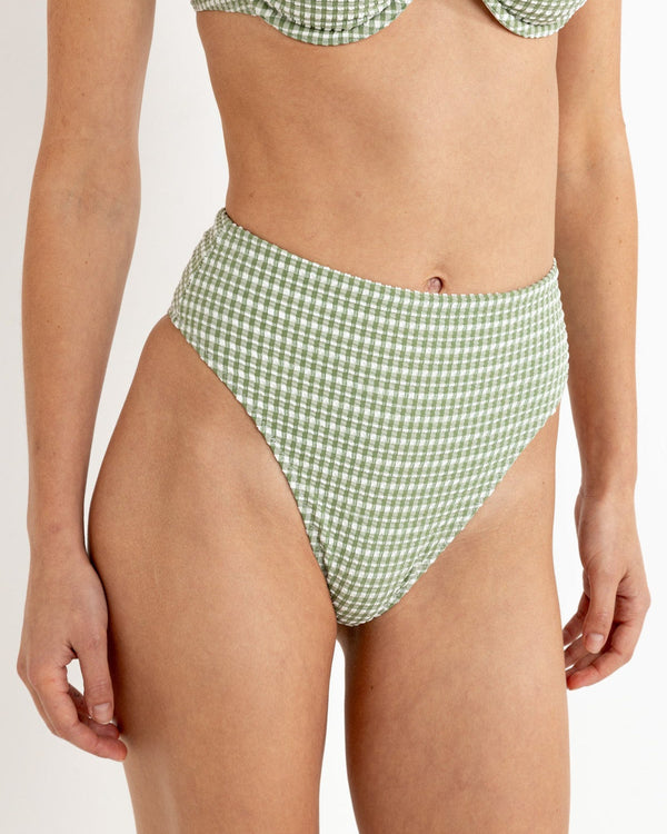 Lola Check Hi Waist Pant