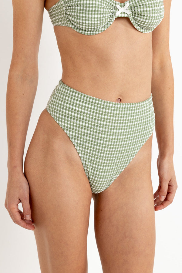 Lola Check Hi Waist Pant