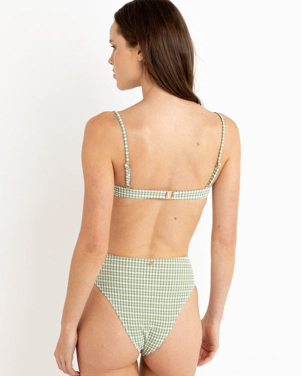 Lola Check Balconette Top
