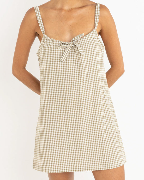 Lola Check Slip Dress