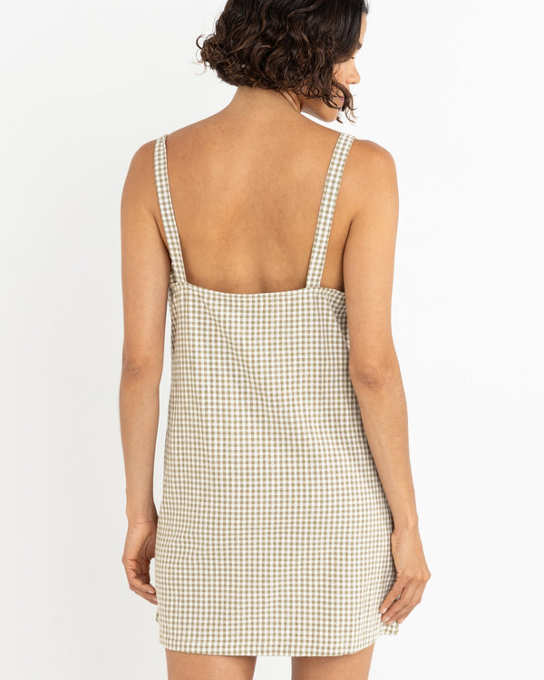 Lola Check Slip Dress