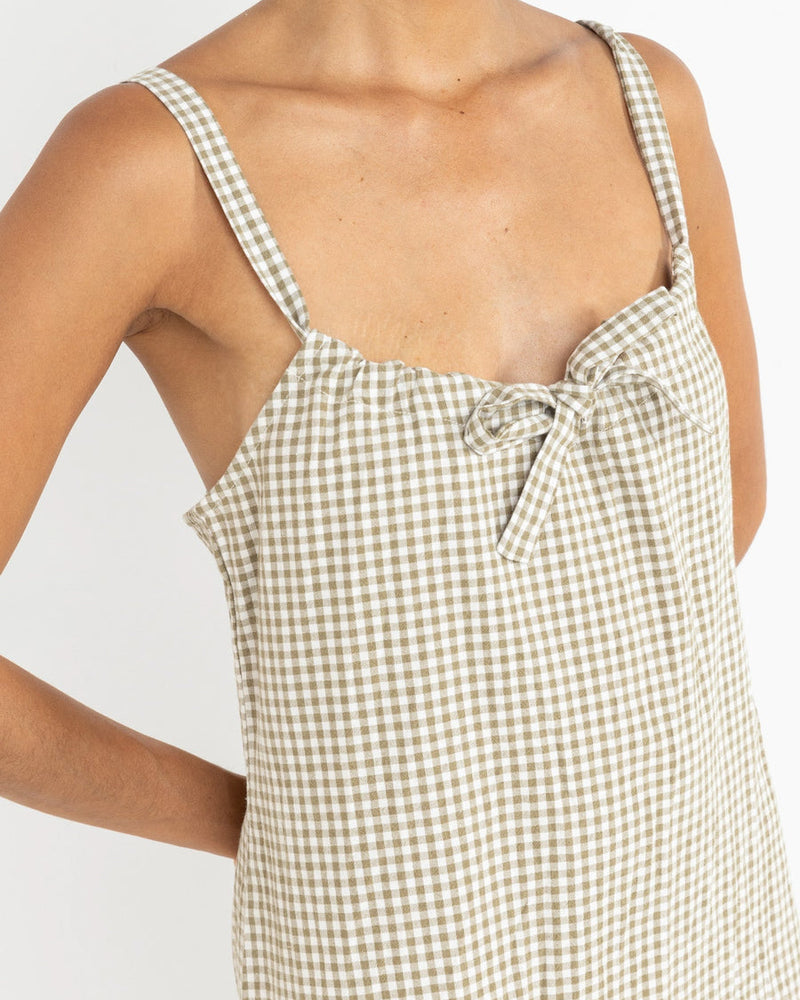 Lola Check Slip Dress