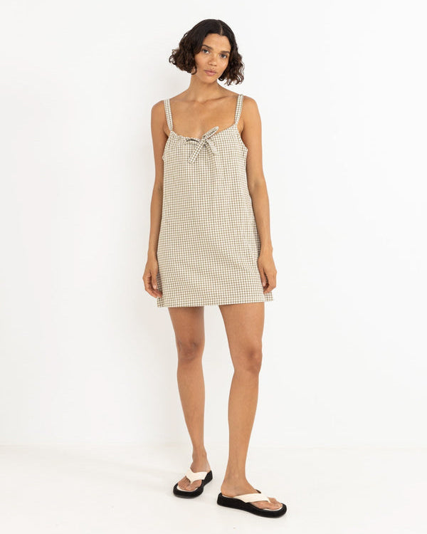 Lola Check Slip Dress