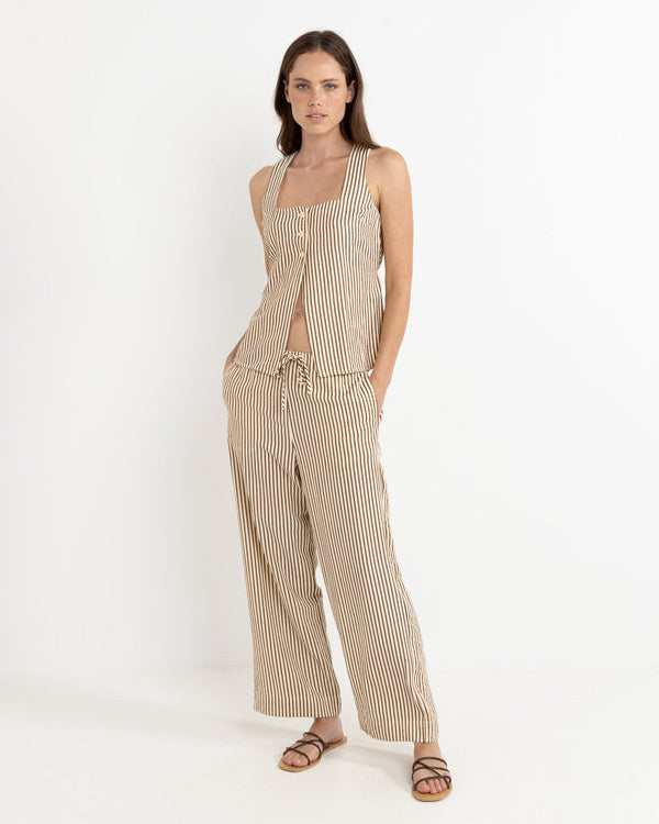 Cove Stripe Long Vest