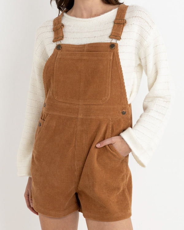 Cord Tide Short Overall