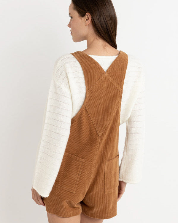Cord Tide Short Overall