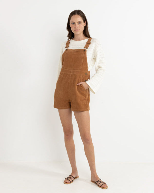 Cord Tide Short Overall