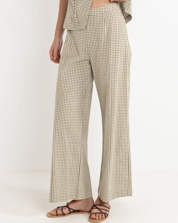 Lola Check Wide Leg Pant