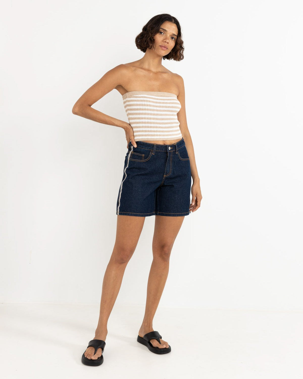 Tour Denim Bermuda Short