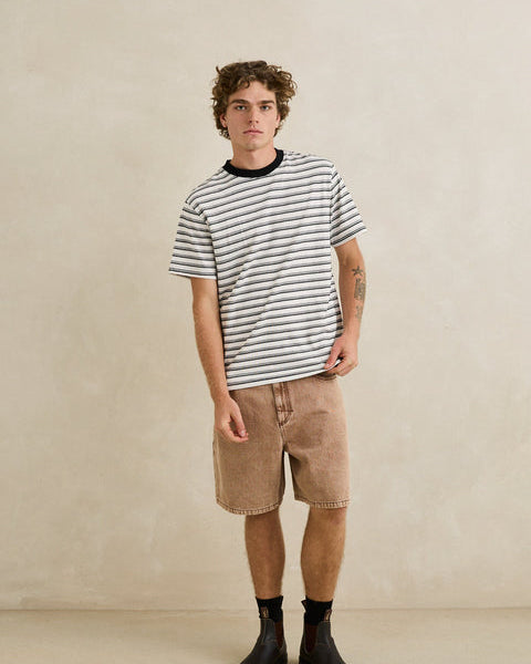 Vintage Stripe Short Sleeve T-Shirt