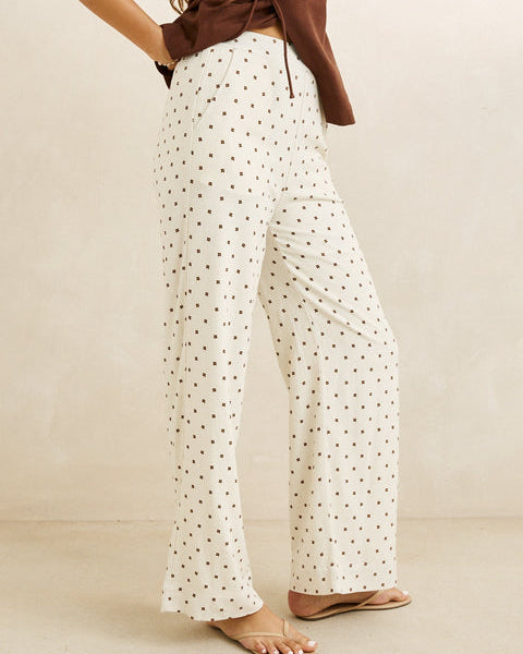 Sandy Essential Wide Leg Pant