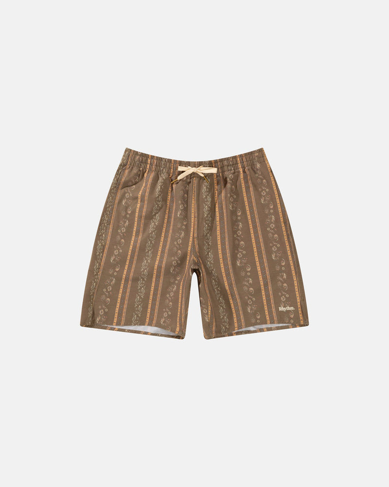 Paisley Stripe Beach Short