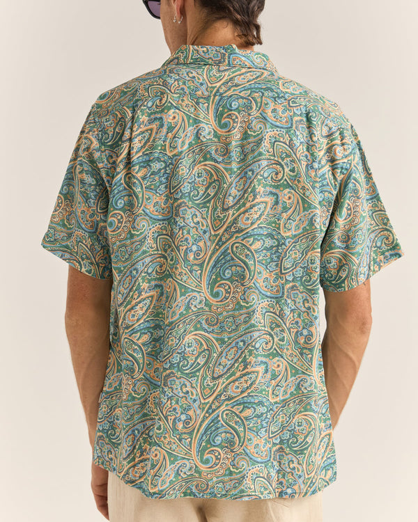 Cabo Paisley Short Sleeve Shirt