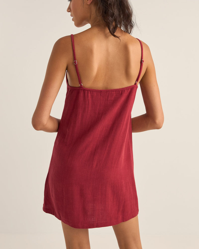 Seacoast Keyhole Slip Dress