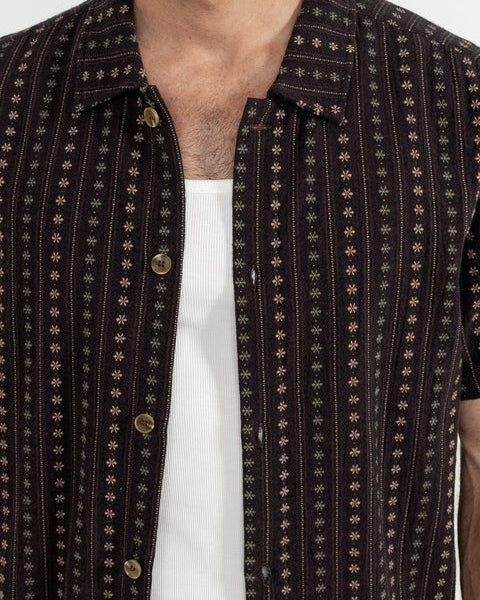 Dakota Stripe Short Sleeve Shirt