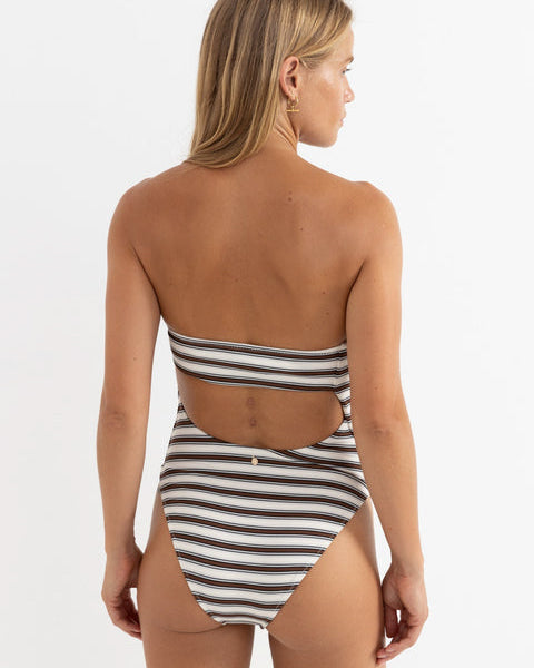 Tami Stripe Strapless One Piece