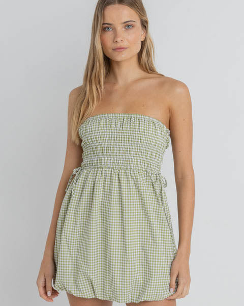 Lana Gingham Bubble Dress