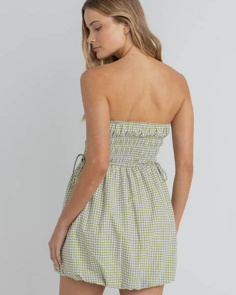 Lana Gingham Bubble Dress