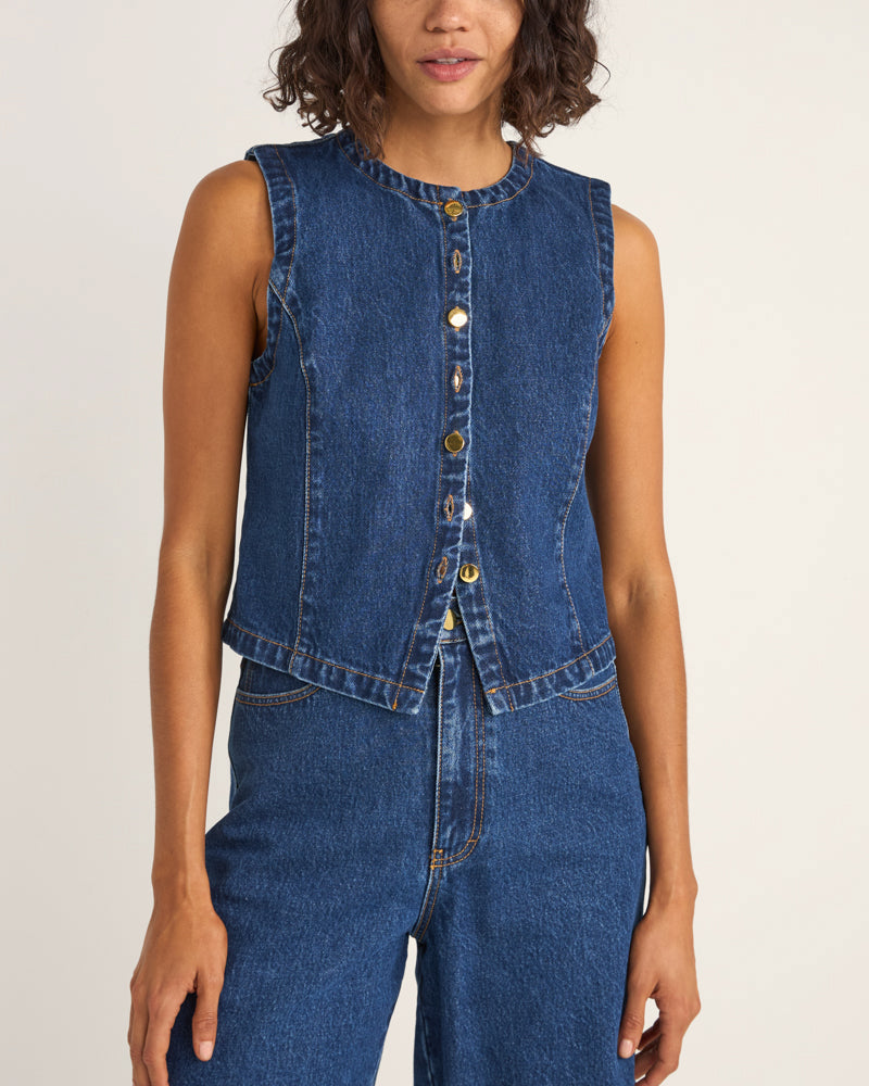 Gia Denim Vest