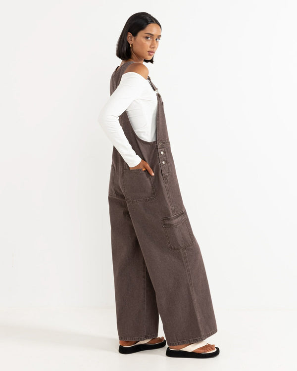 Charlie Wide Leg Cargo Overalls