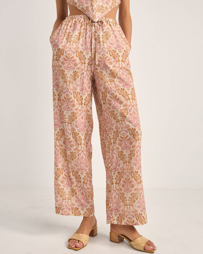 Jessie Paisley Drawstring Pant