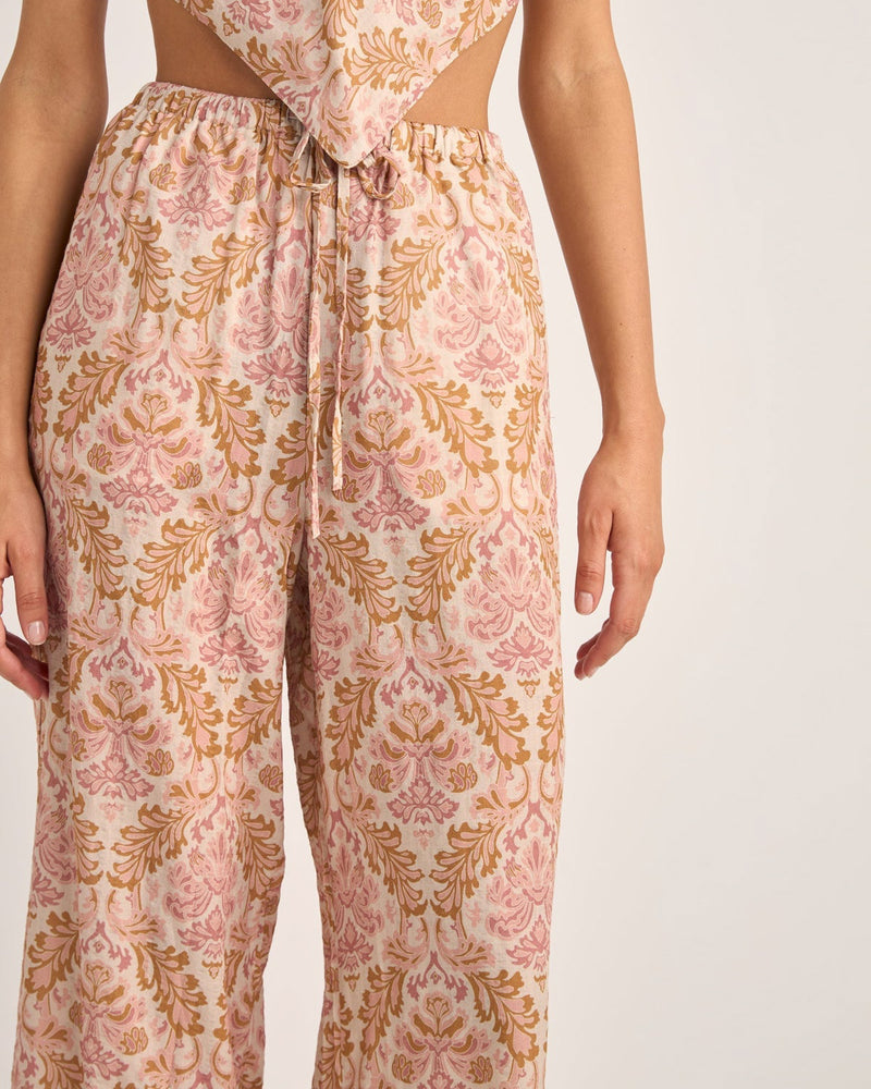 Jessie Paisley Drawstring Pant