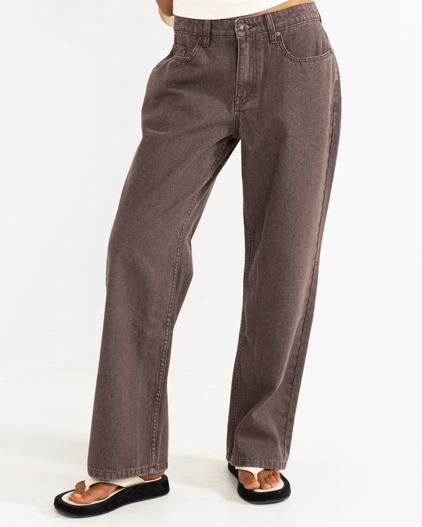 Charlie Low Rise Denim Jean