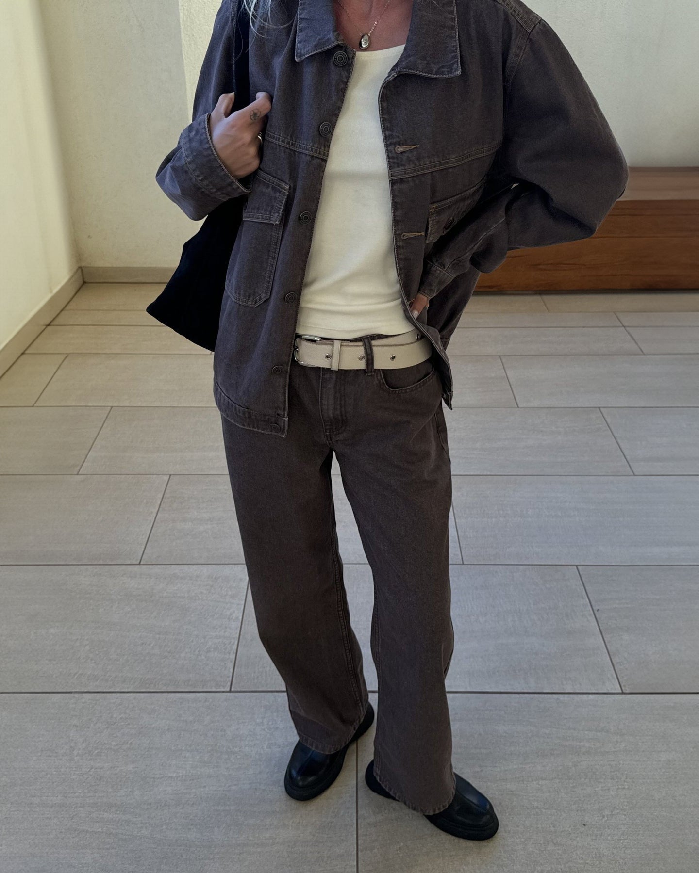 Charlie Low Rise Denim Jean