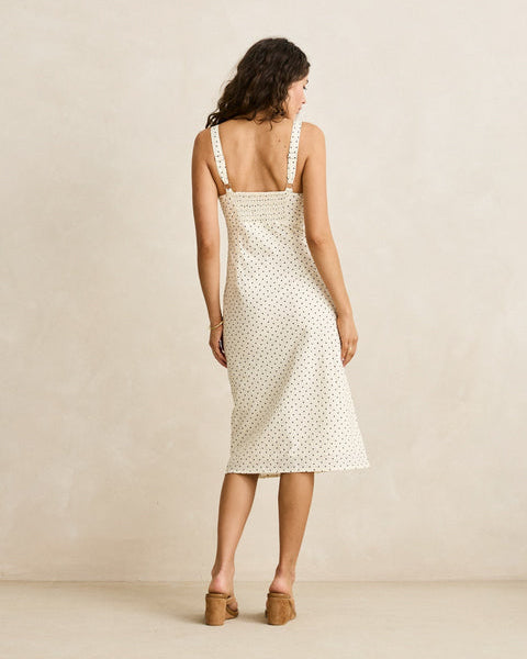 Polka Midi Dress