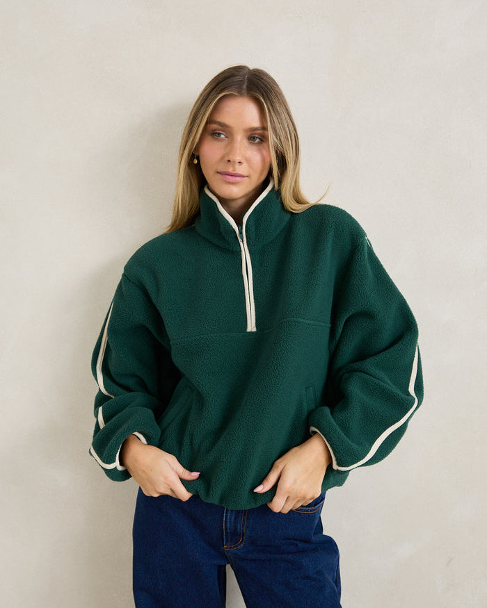 Camp Half Zip Sherpa Pullover