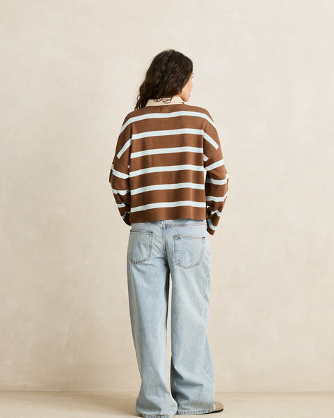 Rugby Polo Knit Sweater