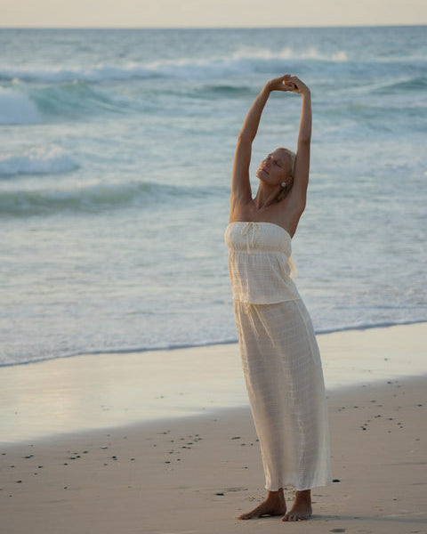 Sandy Cove Midi Skirt