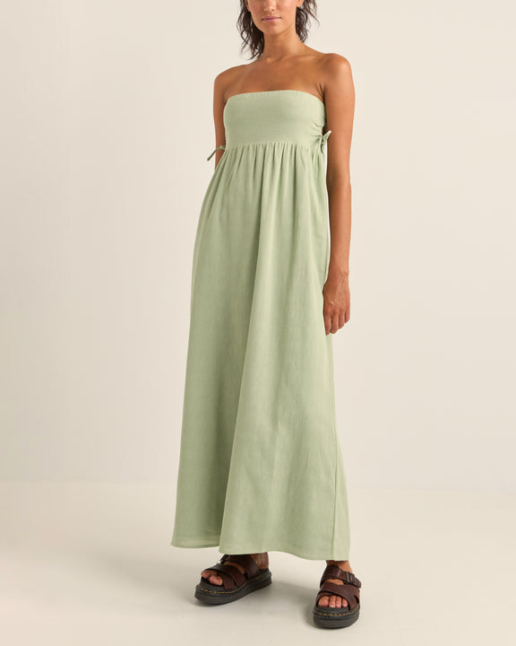 Zali Tie Side Maxi Dress