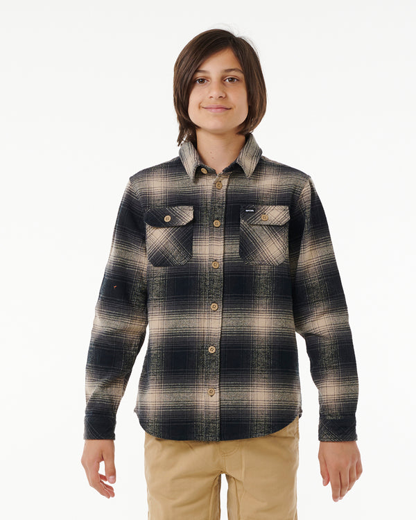 Boys Count Flannel Shirt