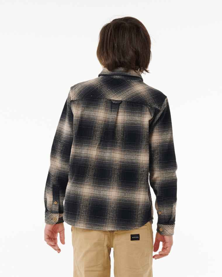 Boys Count Flannel Shirt