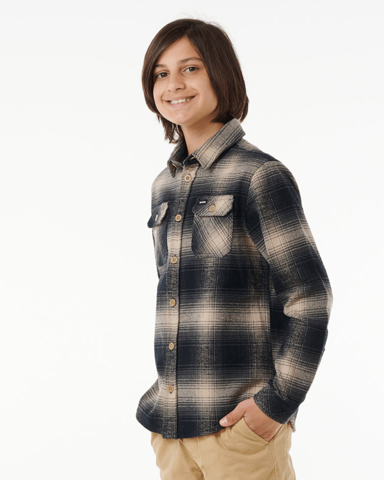 Boys Count Flannel Shirt