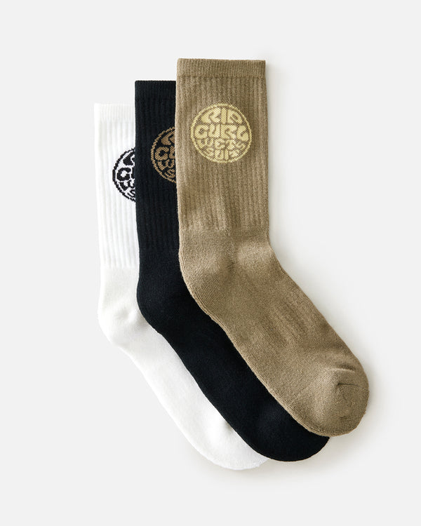 Wetty Crew Sock 3-Pk