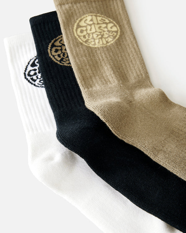 Wetty Crew Sock 3-Pk