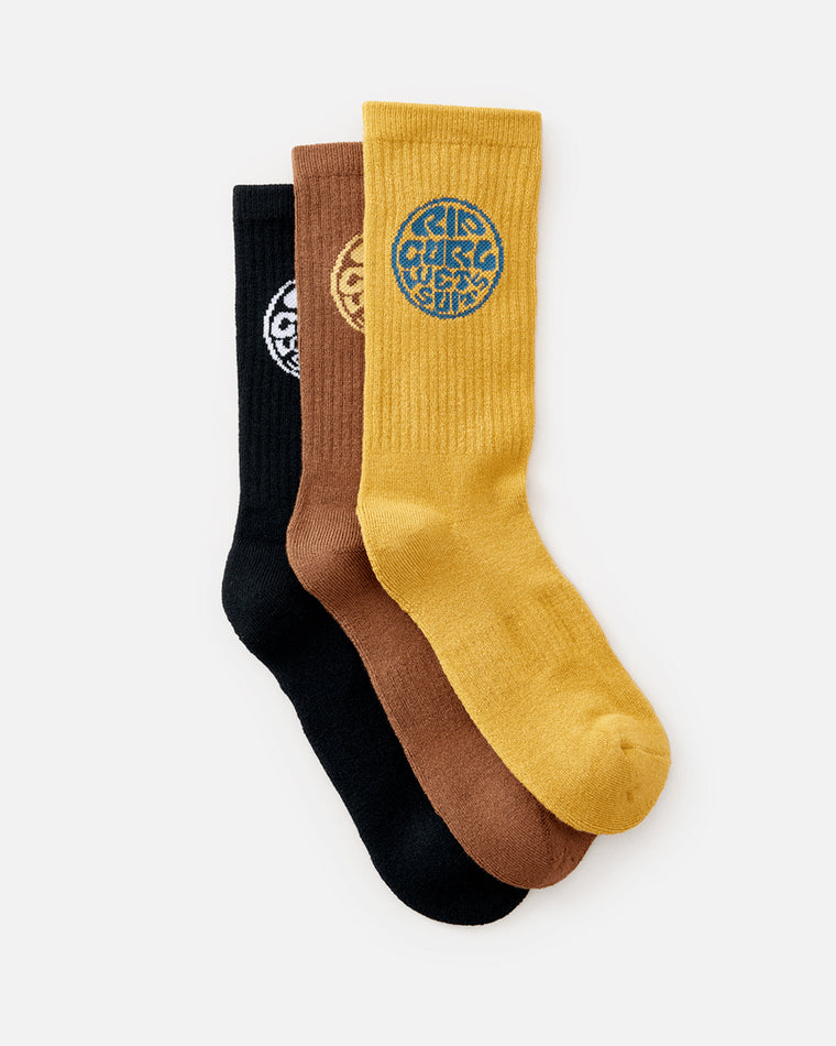 Wetty Crew Sock 3 Pack