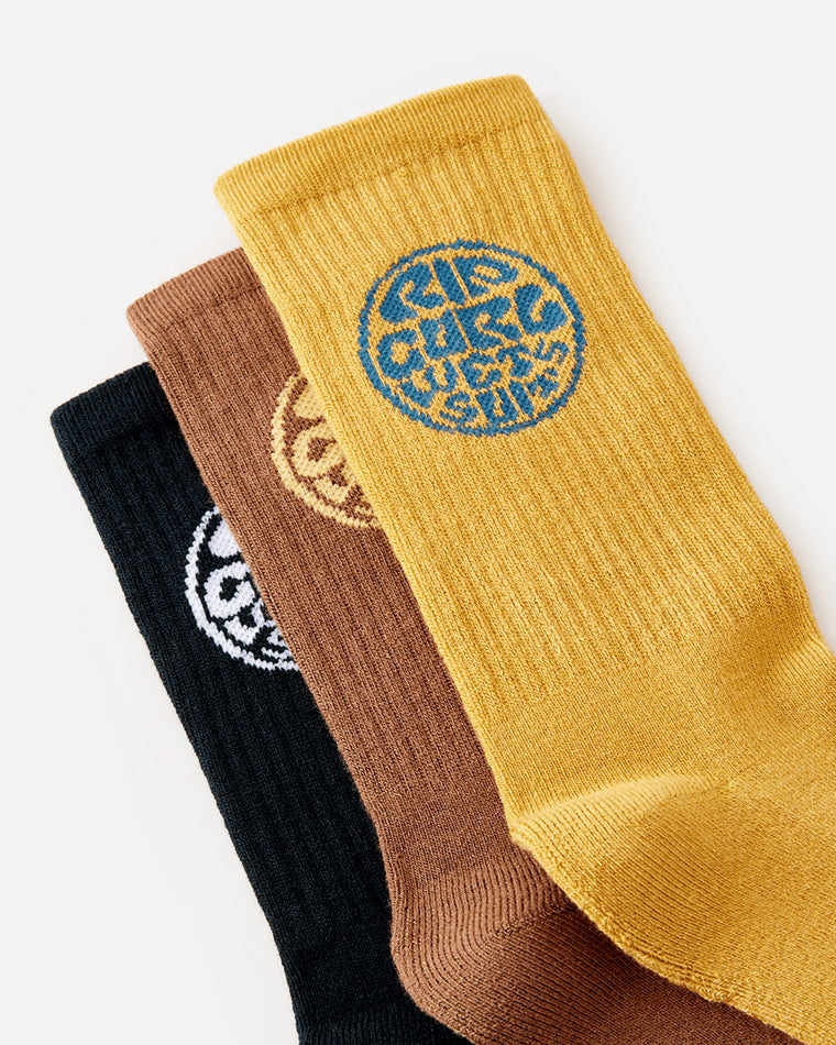 Wetty Crew Sock 3 Pack