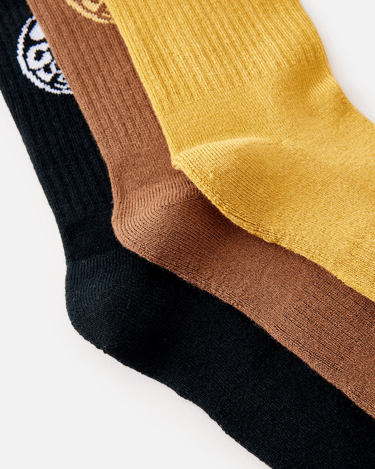 Wetty Crew Sock 3 Pack