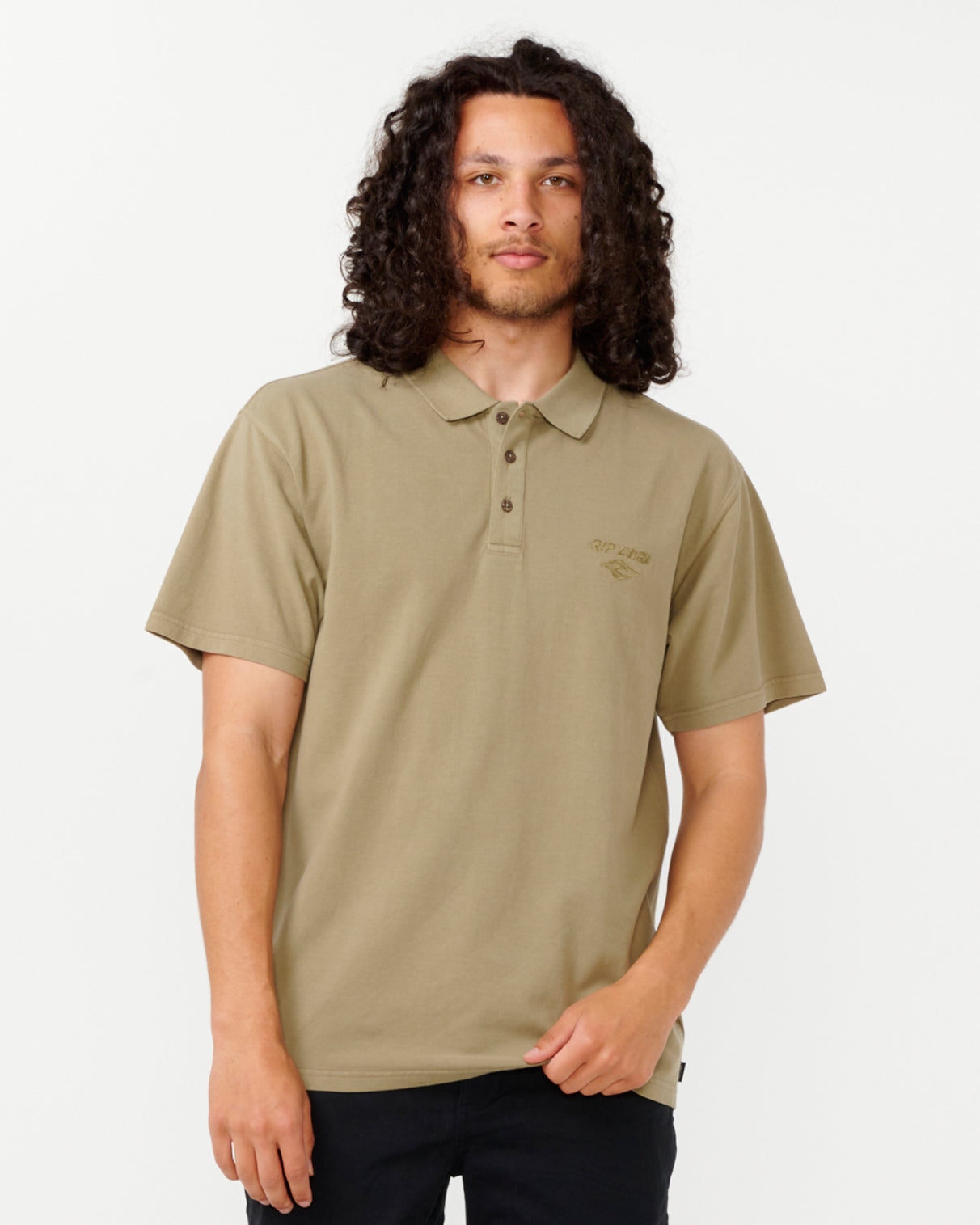 Fade Out Emb Polo