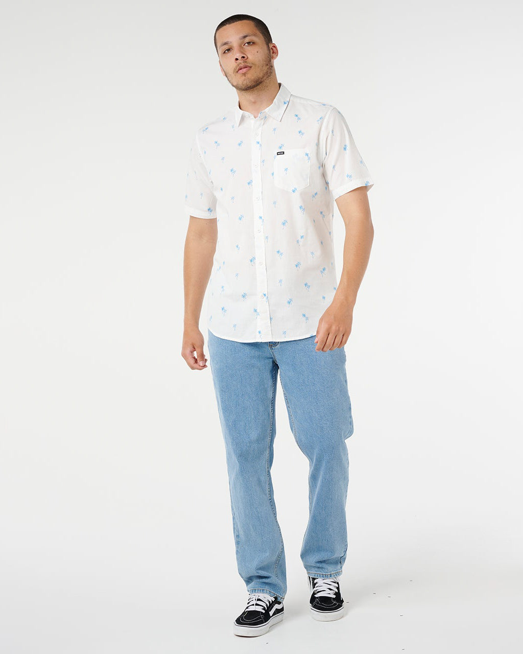Paradise Palms Short Sleeve Shirt